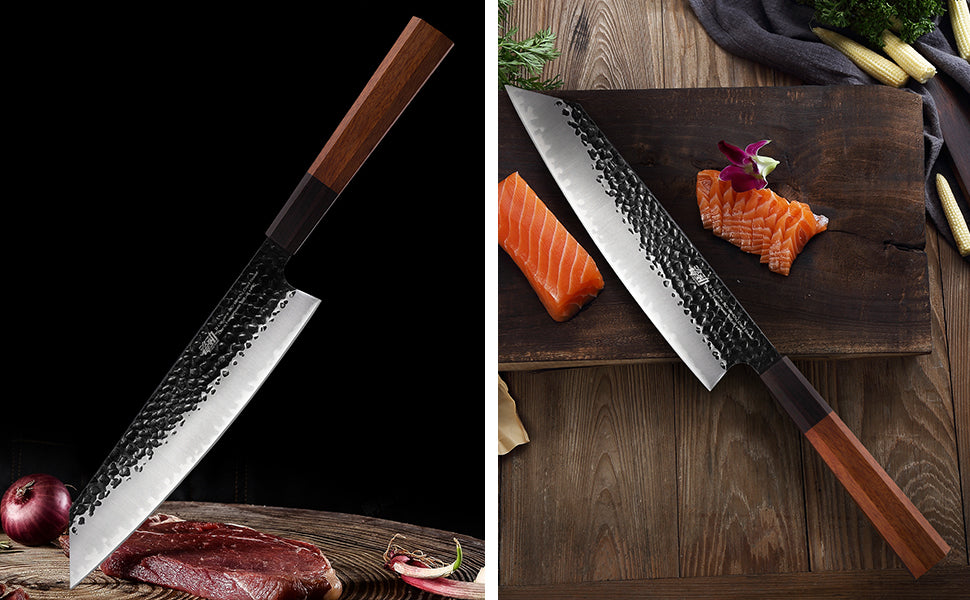 Cuchillo kiritzuke octagonal