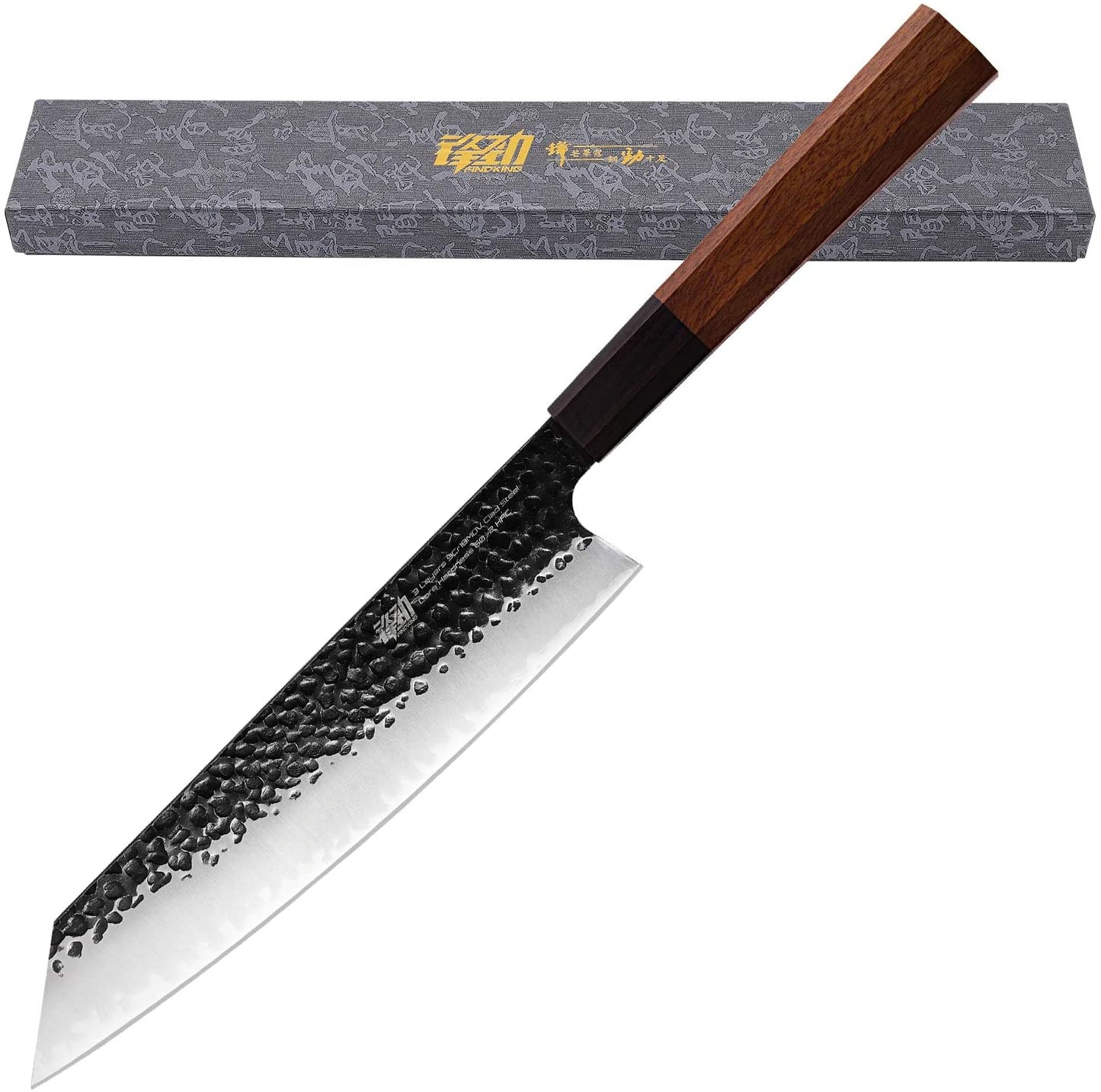 Cuchillo kiritzuke octagonal