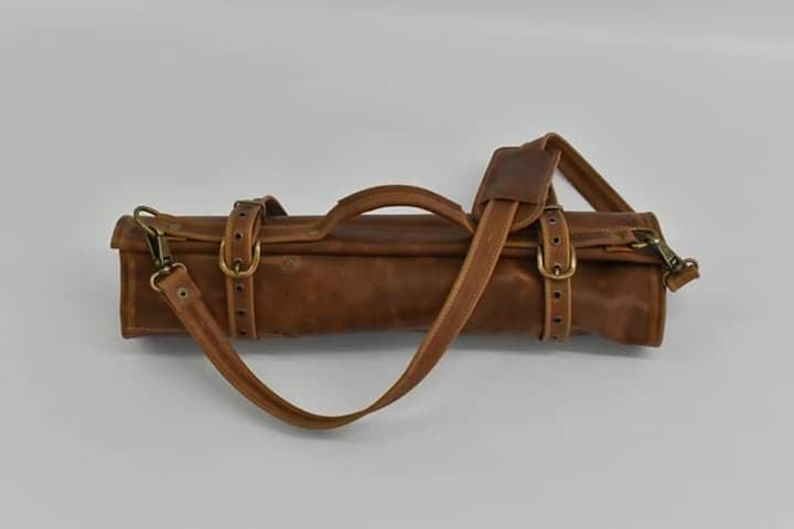 Estuche de piel para 6 pzas